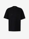 Acne Studios Tourist Logo Embroidered Cotton T-shirt