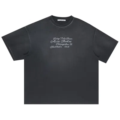 Pre-owned Acne Studios Relaxed Logo T-shirt 'black' | Women's Size S