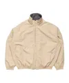 Acne Studios Reversible Logo Jacket In Nude