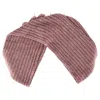 Acne Studios Rib Knit Scar In Pink Wool In Pink