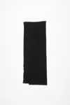 Acne Studios Rib Skirt In Black