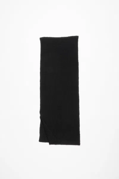 Acne Studios Rib Skirt In Black