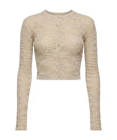 Acne Studios Rib Sweater In Neutral