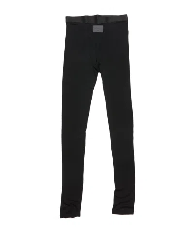Acne Studios Rib Tights In Black