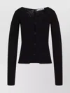Acne Studios Ribbed Cotton Cardigan