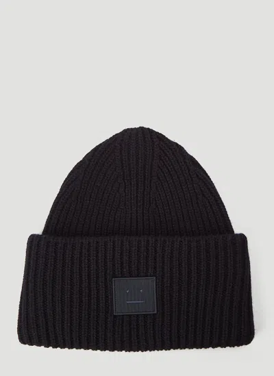 Acne Studios Ribbed-knit Beanie Hat