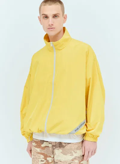 Acne Studios Ripstop Lightweight Jacket In Yellow