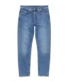 Acne Studios Slim-fit Cropped Denim Jeans In Blue
