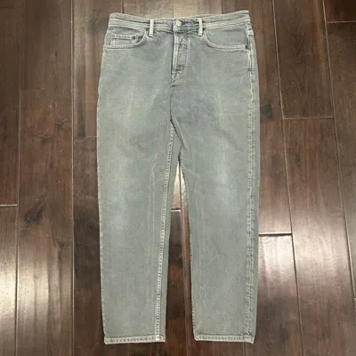 Pre-owned Acne Studios River “desert Dust” 32x32 In Gray