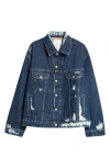 Acne Studios Denim Jacket In Mid Blue