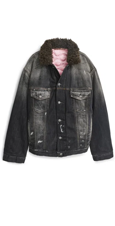 Acne Studios Robert Lined Jacket Black