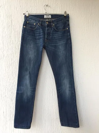 Pre-owned Acne Studios 'roc Verakai' Jeans In Blue