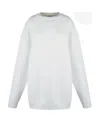 Acne Studios Round Collar Long Sleeve Sweater
