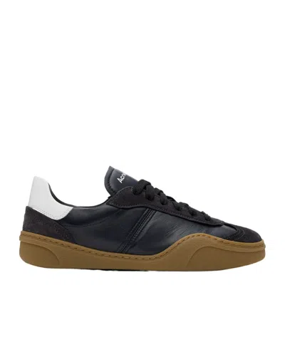 Acne Studios Round Head Low-cut Casual Shoes In Green