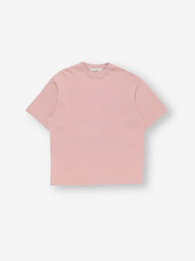 Acne Studios Short-sleeved T-shirt In Orange