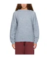 Acne Studios Wool Mohair Jumper In Denim Blue