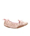 Acne Studios Women Satin Lace-up Shoes In Pink