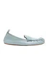 Acne Studios Ruched Loafers In Blue