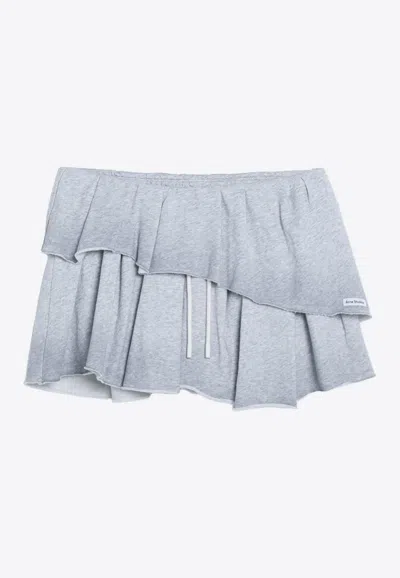 ACNE STUDIOS RUFFLED MINI SKIRT
