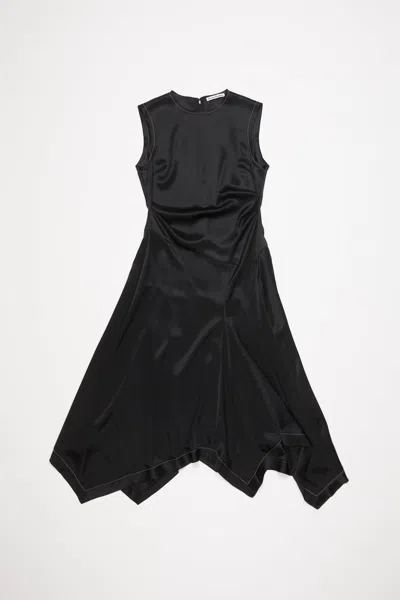 ACNE STUDIOS SATIN SLEEVELESS DRESS