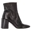 Acne Studios Saul Ankle Boots In Black Leather In Black
