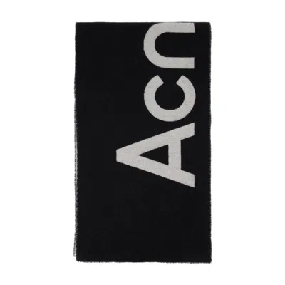 Acne Studios Scarf In Black