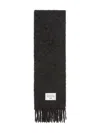 Acne Studios Scarf In Black