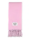 Acne Studios Wool Scarf With Fringes