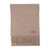 Acne Studios Scarf In Neutral