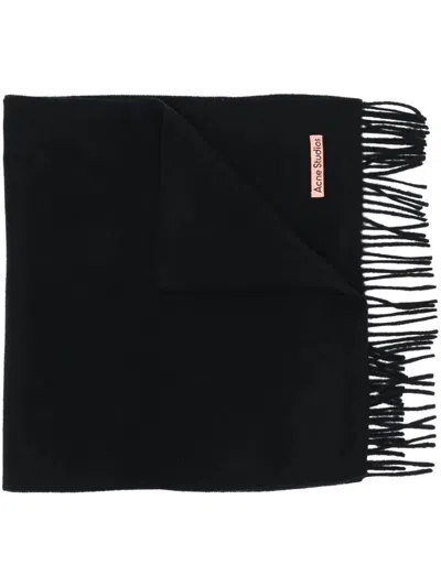 Acne Studios Scarf In Black