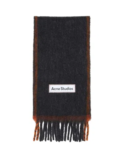 Acne Studios Scarf In Black