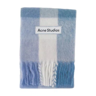 Acne Studios Scarf In Blue