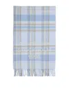 Acne Studios Wool Blend Unisex Scarf In Blue