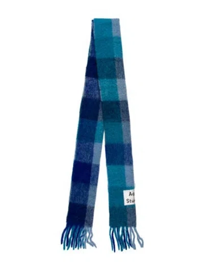 Pre-owned Acne Studios Scarf In Blue