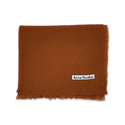 Acne Studios Scarf In Brick