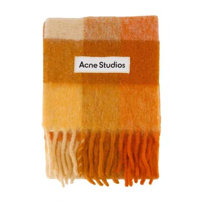 Acne Studios Scarf In Brown