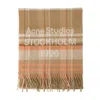Acne Studios Venus Check 1996 Scarf In Brown