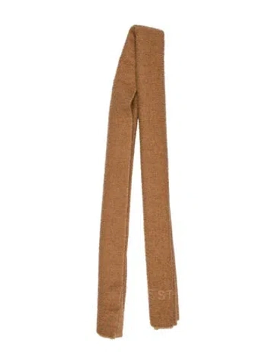 Pre-owned Acne Studios Scarf In Brown