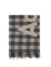Acne Studios Scarf In Brown/beige