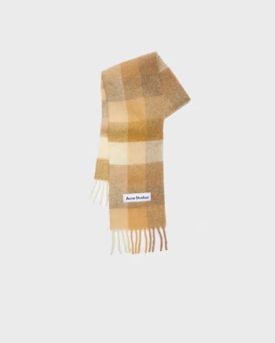 Acne Studios Scarf Fn-ux-scar000115 Beige/vit