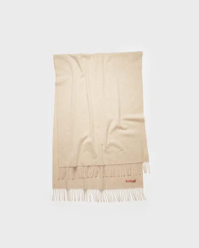 Acne Studios Halsduk Fn-ux-scar000217 Oatmeal