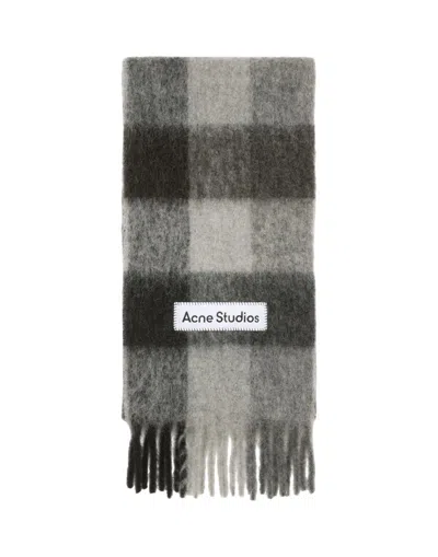 Acne Studios Scarf In Gray