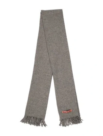 Pre-owned Acne Studios Scarf In Gray