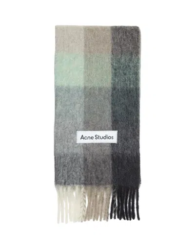 Acne Studios Scarf In Green
