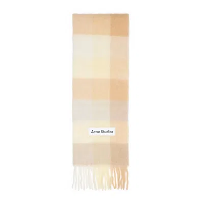 Acne Studios Scarf In Neutral