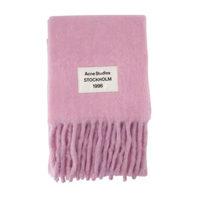 Acne Studios Scarf In Purple