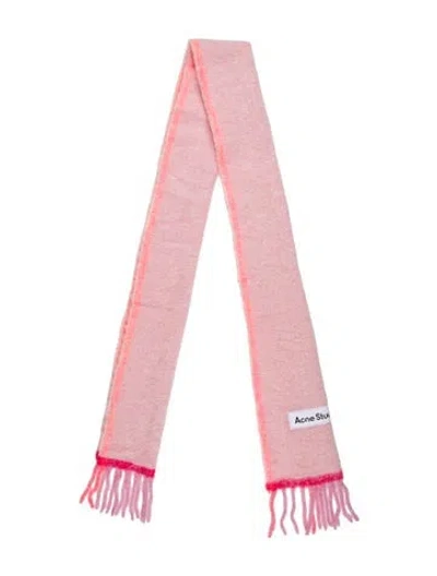 Pre-owned Acne Studios Scarf In Pink