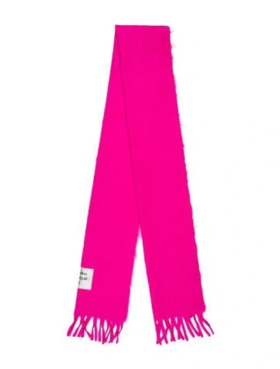 Pre-owned Acne Studios Scarf In Pink