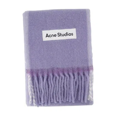 Acne Studios Scarf In Purple