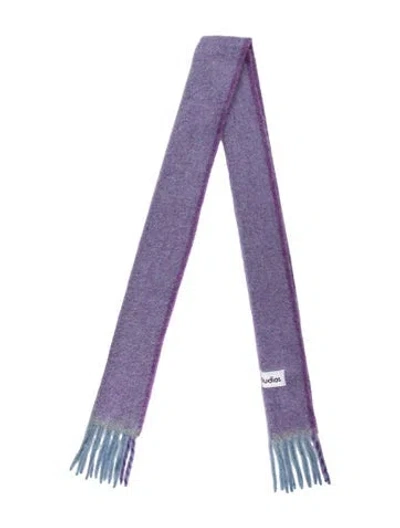Pre-owned Acne Studios Scarf In Purple